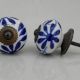 Blue Floral Leaf Knob (1)
